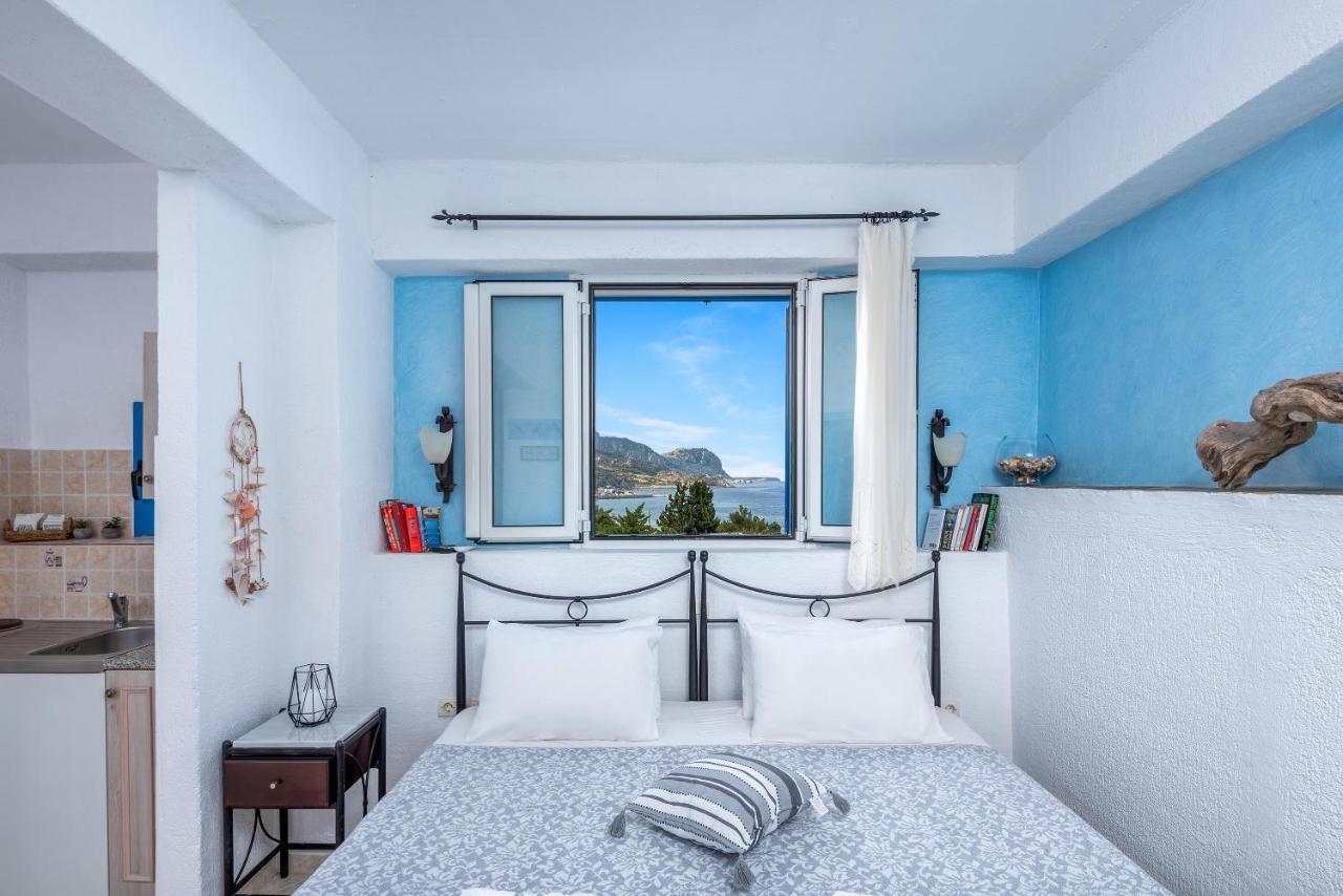 Agnanti Beach Apartments アルハンゲロス エクステリア 写真
