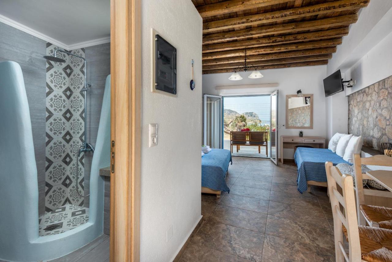Agnanti Beach Apartments アルハンゲロス エクステリア 写真
