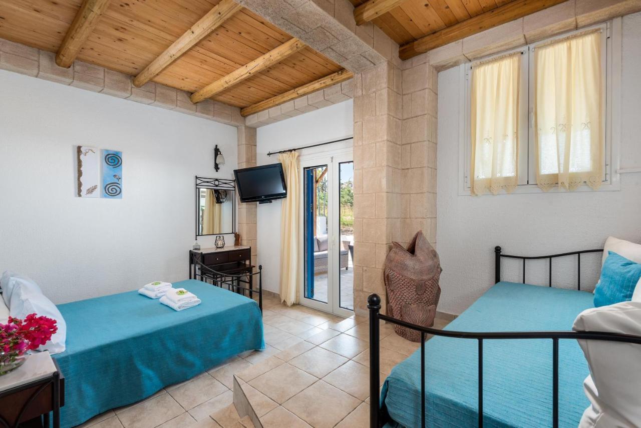 Agnanti Beach Apartments アルハンゲロス エクステリア 写真