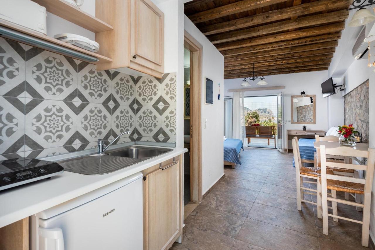 Agnanti Beach Apartments アルハンゲロス エクステリア 写真