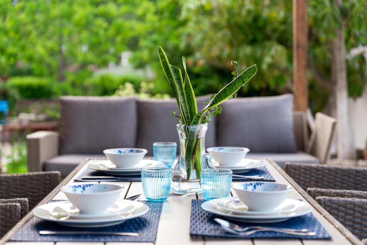Agnanti Beach Apartments アルハンゲロス エクステリア 写真